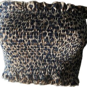 SHEIN Leopard Print Crop Top